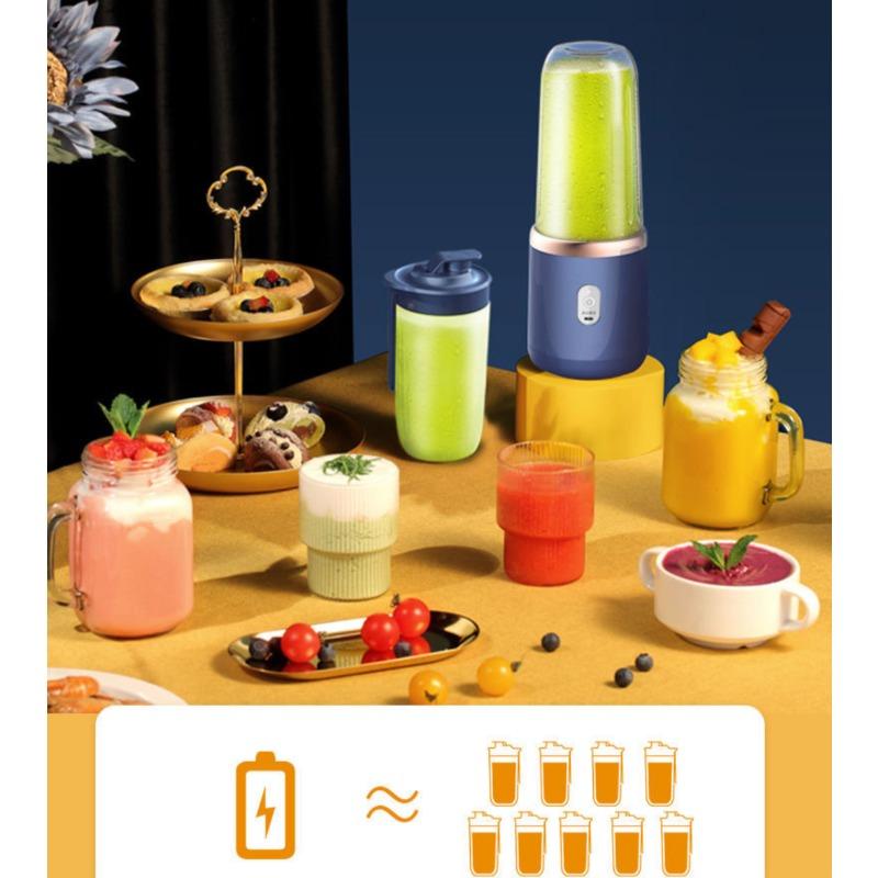 Portable and Rechargeable Juicer, Small Juicer Cup, Household Straw Wholesale, Multifunctional Juice Mixer