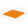 20 шт. Детали MOC 41539 42534 Пластина 8 x 8 Совместимые Кирпичики DIY Сборка Строительные Блоки Частицы Детская Головоломка Мозговая Игра Подарок