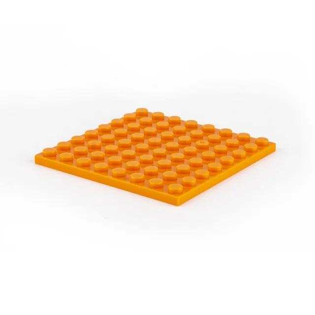 20 шт. Детали MOC 41539 42534 Пластина 8 x 8 Совместимые Кирпичики DIY Сборка Строительные Блоки Частицы Детская Головоломка Мозговая Игра Подарок