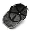 Women's solid-color plain denim baseball cap, suitable for outdoor activities, provides sun protection and shade