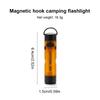 LED Outdoor Mini Flashlight with Magnetic Hook Pocket Size Work Light Type-C Charging Camping Pocket Torch for Camping Tent