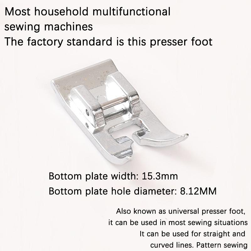 Stitching Foot Holder Universal Presser Foot And Snap On Low Shank Adapter For Sewing Machine Quilting Stitching Foot