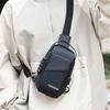 2025 Новая мужская сумка через плечо, повседневная нагрудная сумка, простая поясная сумка, диагональная сумка на плечо