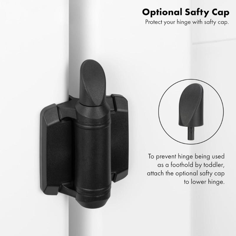 2 шт. Прочные петли для ворот Замена петли для ворот с автозакрыванием Фурнитура для ворот Уличная фурнитура Простота установки