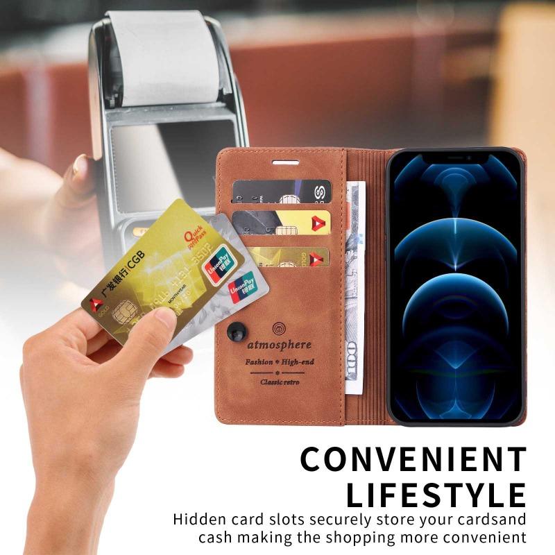 Vintage Leather Flip Case for Samsung Galaxy A15 A54 A34 A24 A14 A05S A32 A22 A23 A73 A53 A52S A71 A51 M32 5G M22 Wallet Card Slot Book Stand Cover