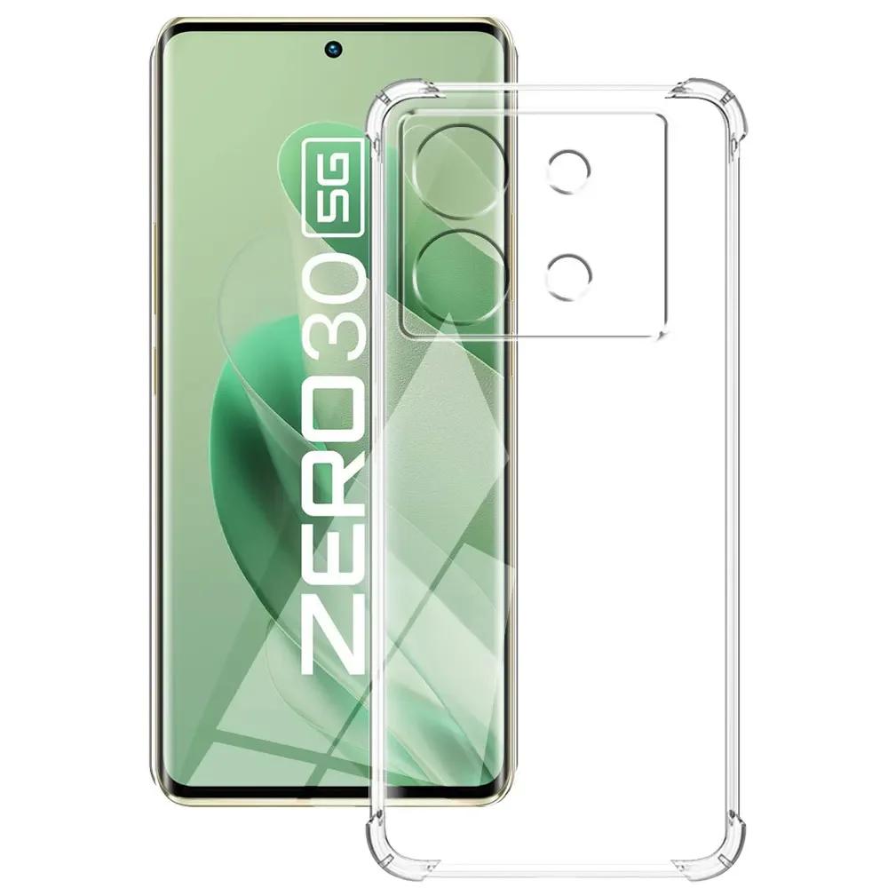Для Infinix Zero 30 5G Чехол Силиконовый Мягкий Ударопрочный Задняя Крышка Для Infinix Zero 30 Прозрачный Чехол Для Телефона Для Zero 30 Funda Coque