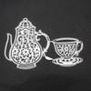 Teapot Teacup Metal Cutting Dies Stencil for DIY Scrapbooking Photo Album Embossing Paper Cards Crafts Diecuts