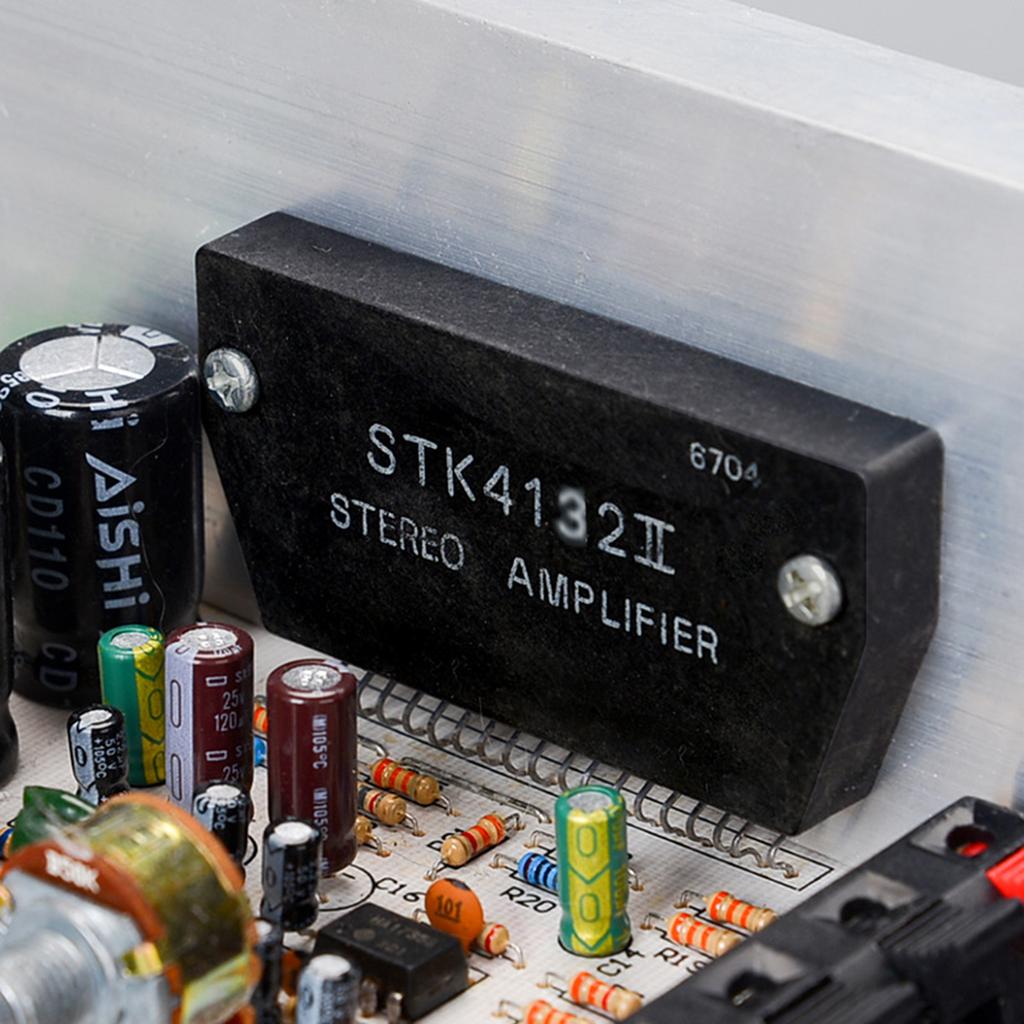 DX-0408 2.0-канальная плата усилителя мощности STK серии Thick Film 50Wx2, комплект модулей усилителя мощности Double AC15-18V