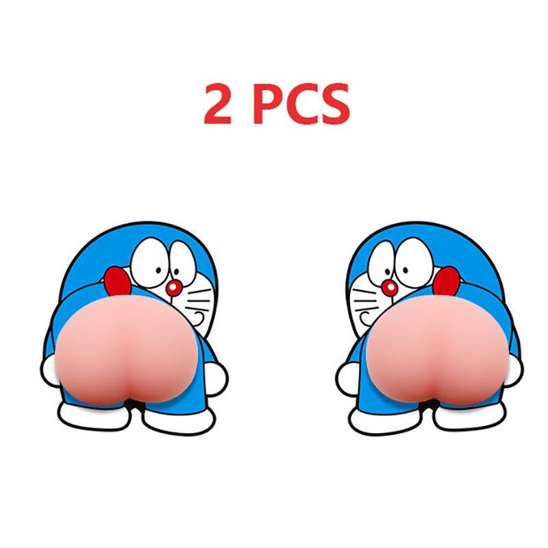 Door Anti-Collision Tape 3D Silicone Sticker Cute Cartoon Sticker For Door Stops Car Phone Case Anti-Hit