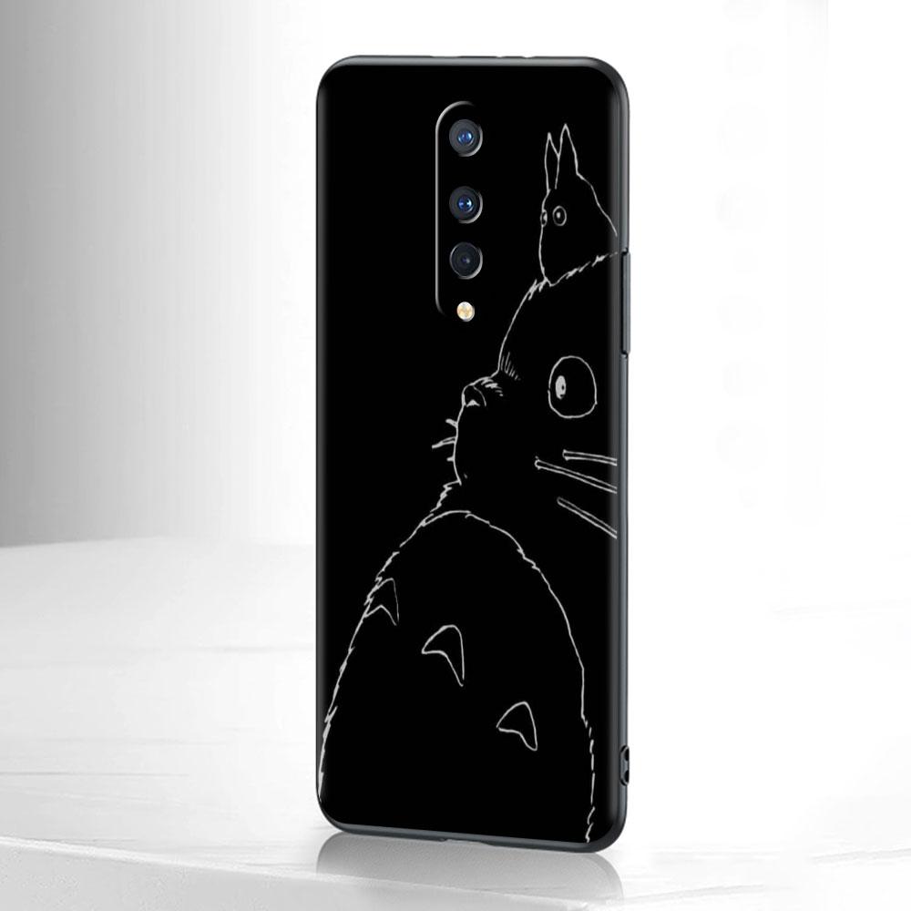 Противоударный чехол для OnePlus 8T 7 8 Pro 9 Nord Z 7T N10 2 N100 N200 CE 9R 5G черный мягкий чехол для телефона в виде ракушки японского аниме Tototro Cas