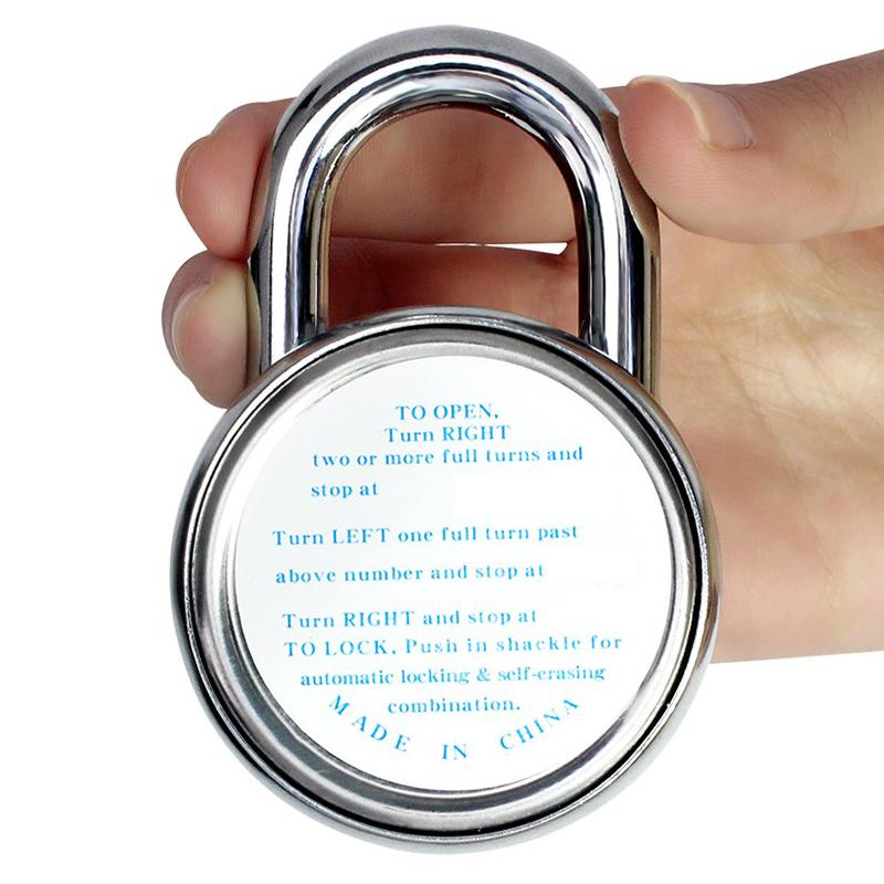 45 мм/40 мм поворотный навесной замок с цифровой комбинацией кодовый замок с круглым циферблатом для багажа, чемодана, шкафа для велосипедов