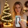 Контроллер гирлянды Пульт дистанционного управления Контроллер светодиодной ленты 8 режимов USB Плата для 100LED 200LED Гирлянд Медная проволока Звездные огни