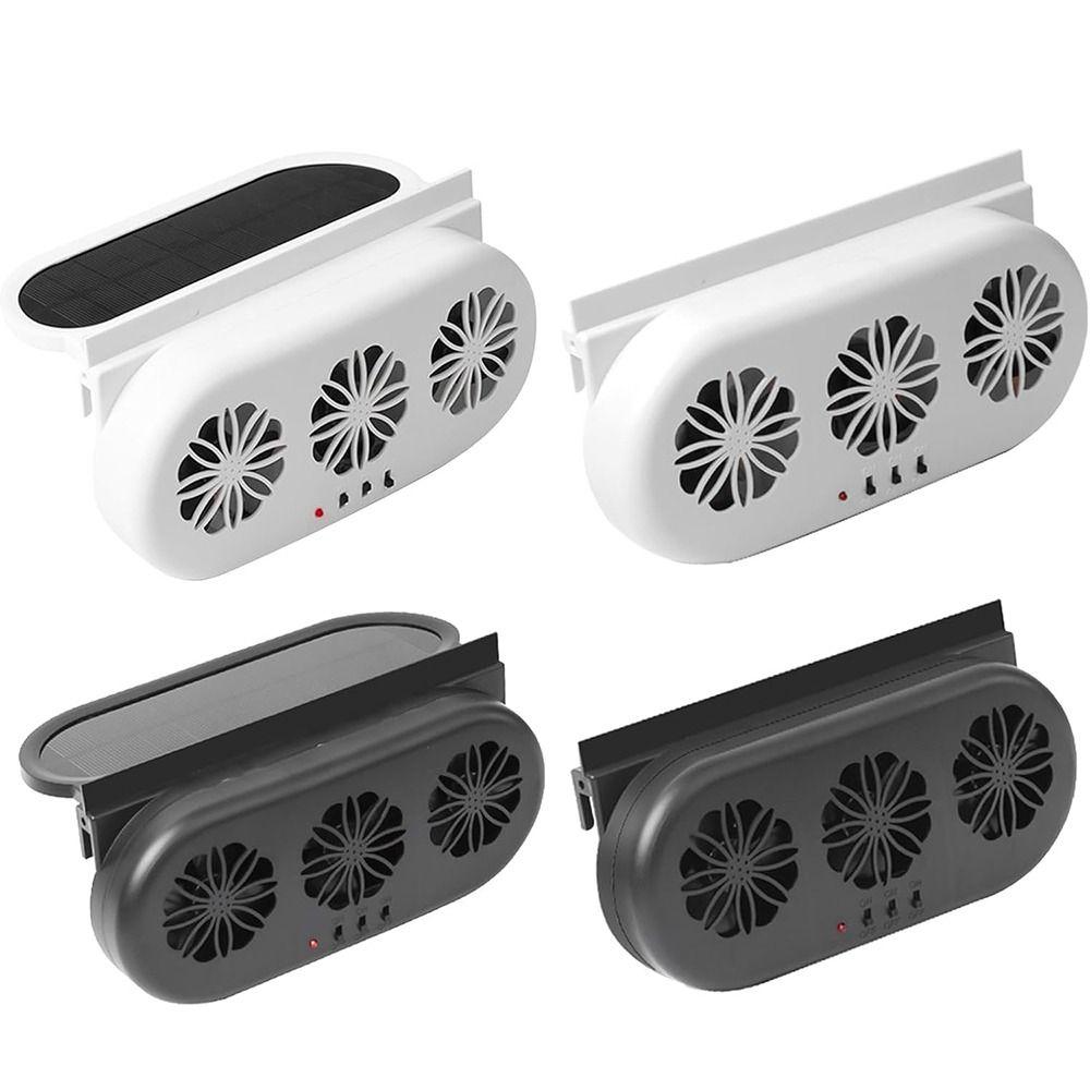 Solar Charging Car Radiator Fan Car Air Circulation Solar Powered Car Ventilator Sedans