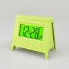 Automatic Night Light Mini Alarm Clock for Bedroom or Office Quiet Mechanism 12/24 Hour LCD Display Digital Table Clock