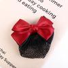 Bowknot Hair Clip Hair Accessories Net Bun Snood Women Barrette Net Bun Hair Cover Net Bun Crochet