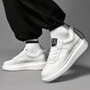 Роскошные кожаные туфли для увеличения роста, мужские кроссовки, обувь, увеличивающая рост, невидимая спортивная обувь на 7 см, белая обувь для увеличения роста