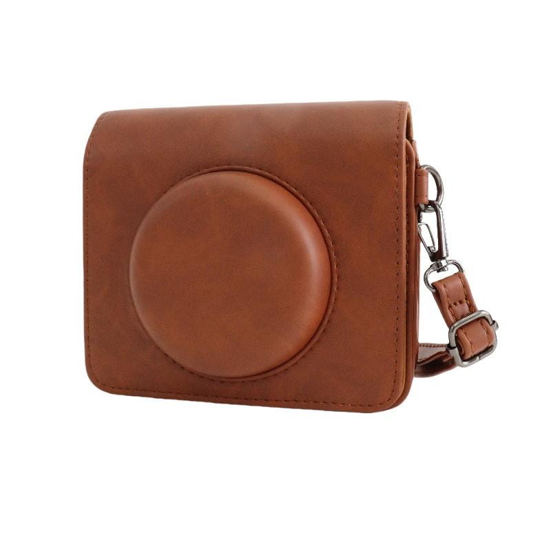 PU Leather Camera Case Kodak Mini Shot Retro 3 C300R Printer Slim Shoulder Bag With Protective Interior