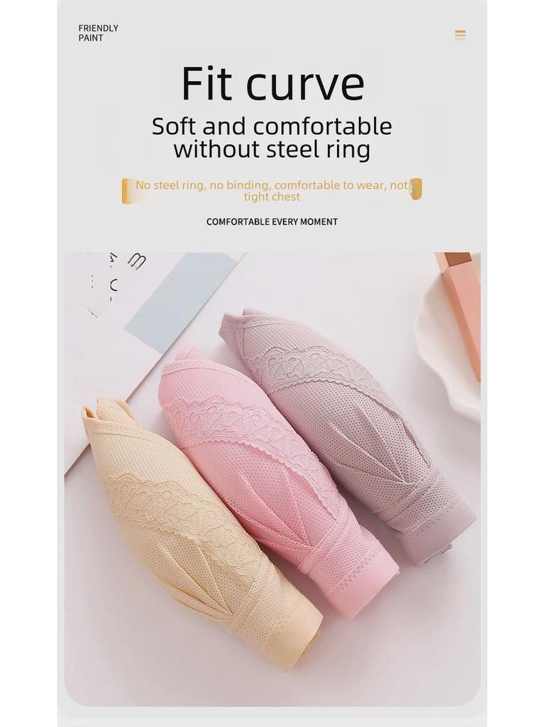 Бюстгальтер с увеличенным размером чашек, застежкой спереди, без стального кольца, в стиле жилета, тонкий дизайн для людей среднего и пожилого возраста.