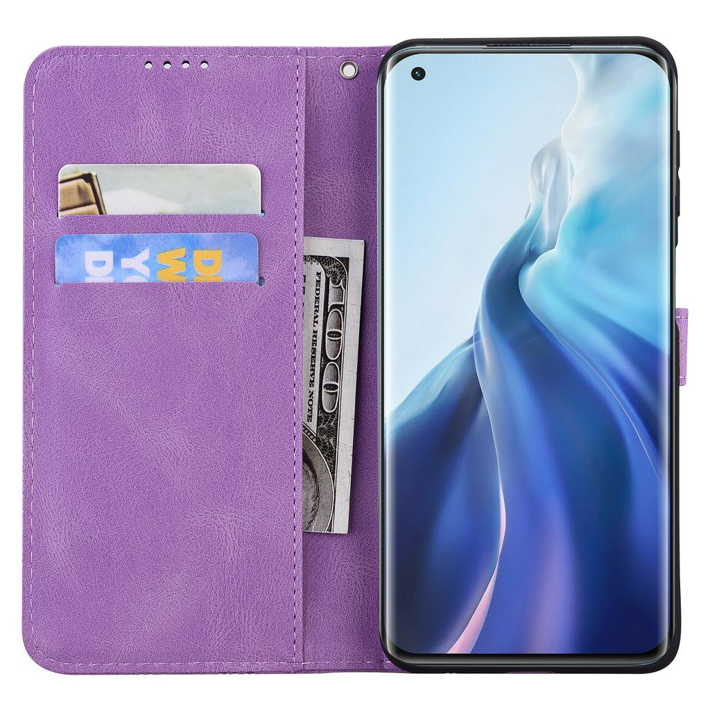 Блестящий флип-кожаный чехол-бумажник для телефона Xiaomi Redmi Note 10/10s Note9 Pro 8t 9t 8 8a 9 9a Mi 11 10t Poco X3 Nfc Bling Cover