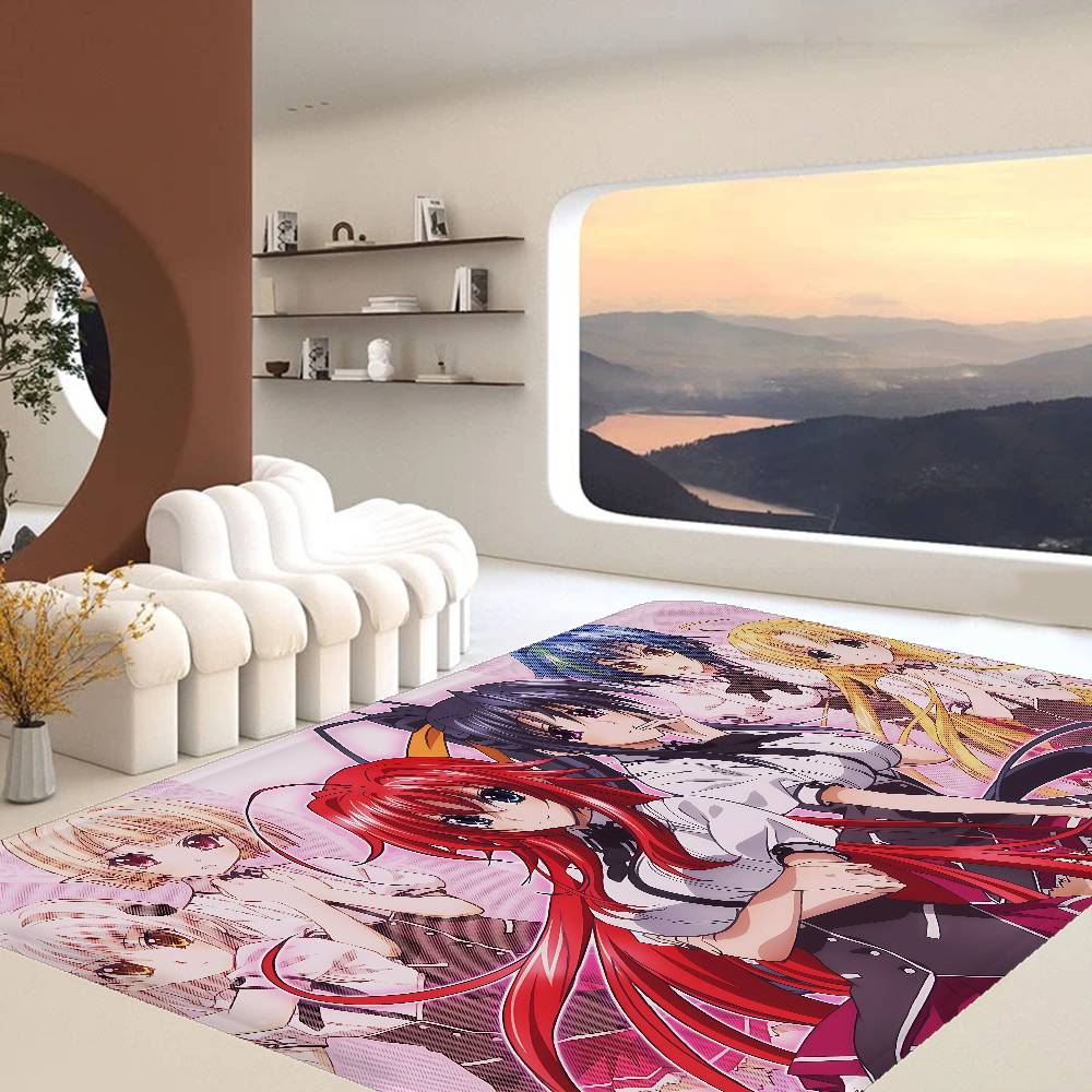 Коврик для пола аниме High School DxD в стиле INS, мягкий ковер для пола в спальне, коврик для дома, прачечной, противоскользящие бытовые ковры