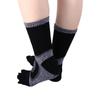 Sport Thick Split-toed Socks Long Tube Retro Cotton Middle Tube Hosiery Five Finger Socks Man Socks