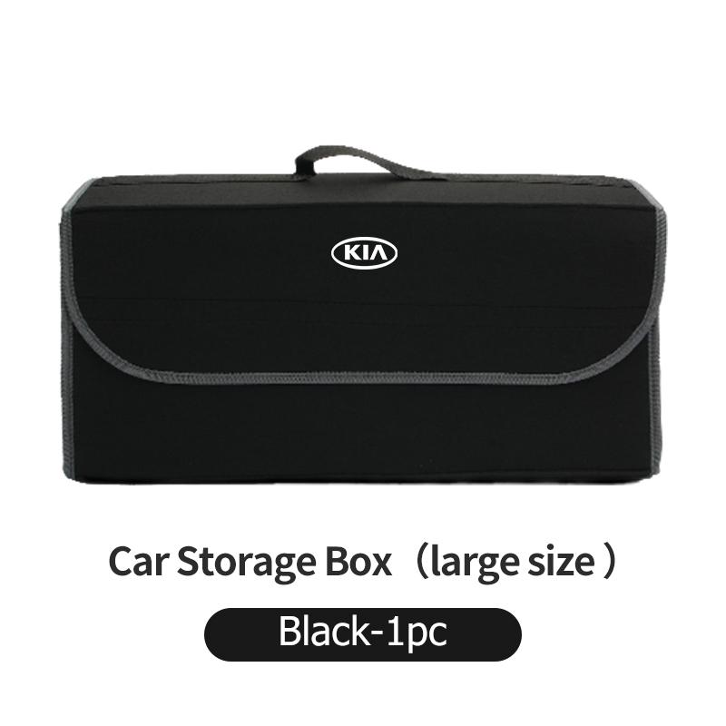 CAFHF1 For KIA Car Styling Trunk Storage Box Felt Cloth Organizer Foldable Stowing Tidying Bag Rio K5 K2 Sportage Ceed Sorento Picanto