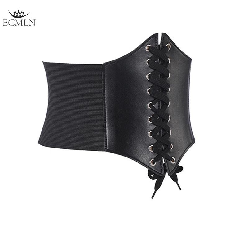 Women's Corset Body Shapewear Sexy Wide Leather Belt Cummerbunds Strap Belts for Women High Waist Slimming Corsets and Bustiers