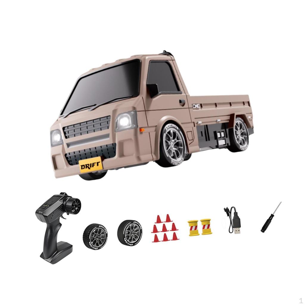 1/24 Игрушечный грузовик Развитие мелкой моторики Реалистичный RC Дрифт для детей Подарки