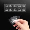 1/2/5/10PCS Car Logo Car Door Handle Anti Scratches Stickers For Lexus F SPORT IS250 IS200 CT200h GS300 LS430 RX450h LX570 IS300HK1 