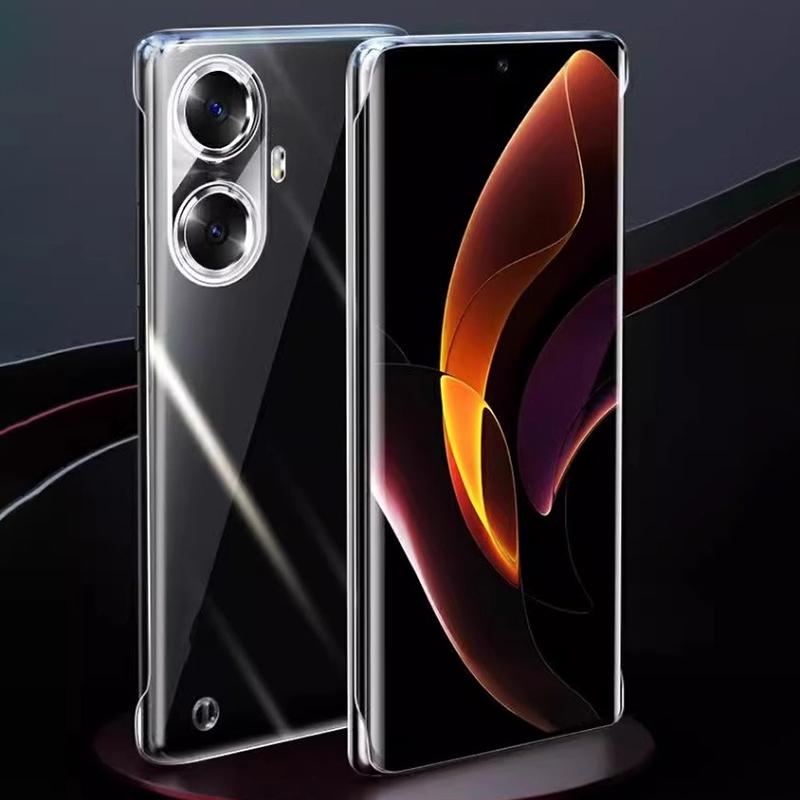 Безрамочный Тонкий Прозрачный Жесткий Задний Чехол-Крышка Для Xiaomi Poco F7 PocoF7 5G Ударопрочный Чехол для Телефона