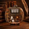 Reading Tracker with Stand Halloween Book Read This Year Counter, Ghost Bookstore Challenge Number, Counter Table Sign Decoration, Gift for Bookworms