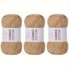 4pcs Ultimate Yarn Set for Crafting Vibrant Colors Perfect for Knitting & Crochet Projects