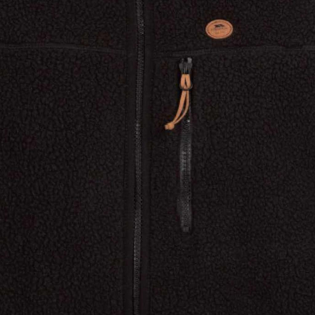 TRESPASS Womens/Ladies Quake Leather Trim Fleece Jacket