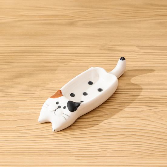 Миска для соевого соуса в форме кошки Мини-соусница Милая керамическая тарелка для масла соли уксуса суши масла чили джема приправ закусок