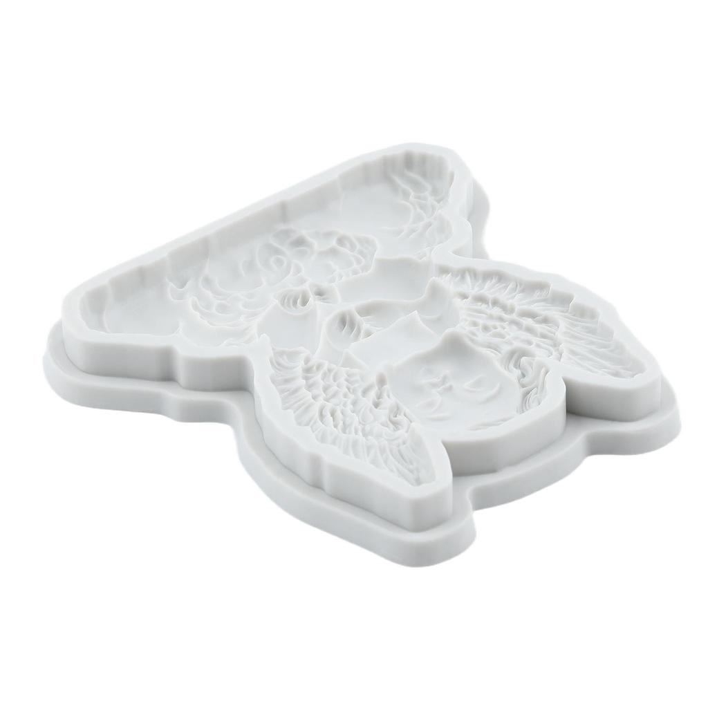 Силиконовые формы Ангел Бэби Форма для куклы Форма для мастики Инструменты для украшения торта Топпер для кекса Шоколадные конфеты Рукоделие Гам-паста Полимерная глина