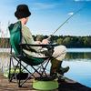 Men's and women's double-sided fisherman hat fishing hat black casual fishing hat embroidery foldable sun hat camping travel fishing