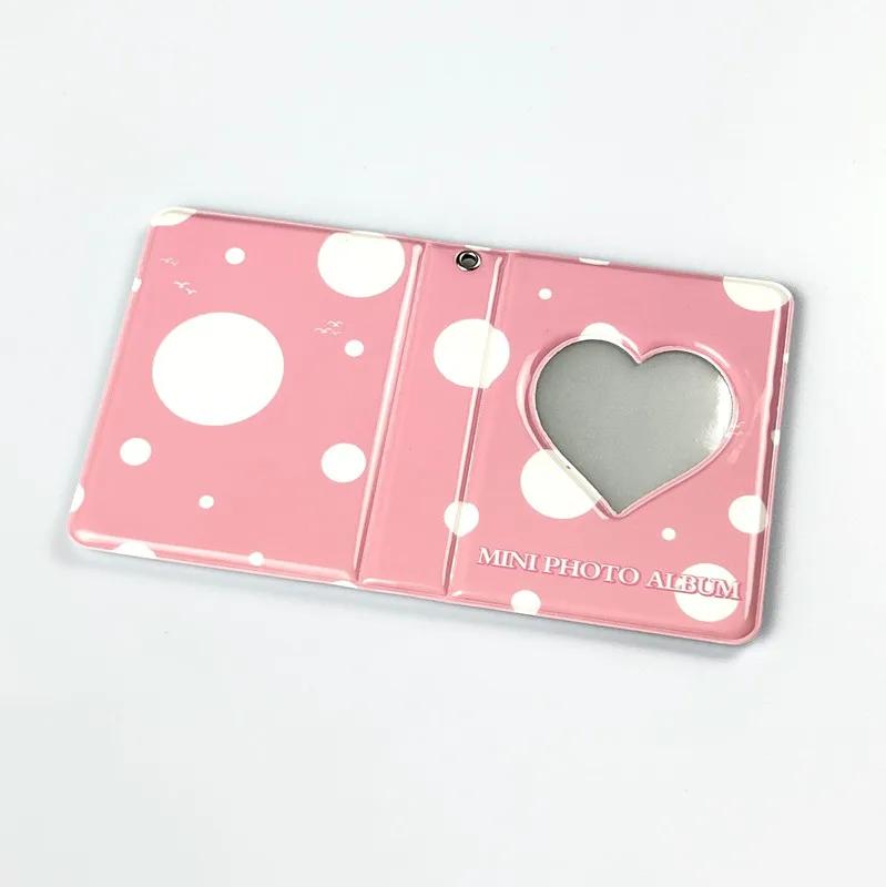 3-дюймовый мини-фотоальбом на 40 карманов Мультяшный альбом для фото Держатель для фотокарточек Kpop Альбом для коллекционирования Kpop Папка для фотокарточек Kpop