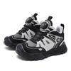 Kids Winter Sports Shoes Fleece Lined Rotary Buckle Sneakers Boys Girls Outdoor Hiking Training Running Shoes Warm Anti-Slip