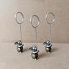 3Pcs Note Holder Stable Anti-Corrosive Spiral Clip for Notes Photos Menus Business Cards Retro Zodiac Desktop Ornament Unique Gift for Collectors