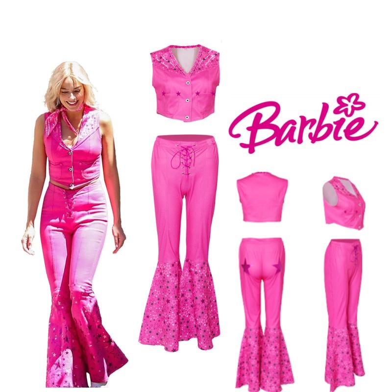 Trendy Barbie Ken Movie Character Cosplay Outfit Polyester, Personalized Streetwear, Available In Multiple Sizes