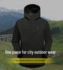 2026 Unisex Hooded Softshell Jacket: Single-Layer, Spring/Autumn, Casual Outdoor Wear