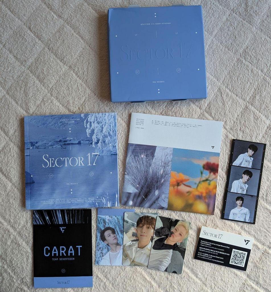 [USED] SEVENTEEN CD Album & Mini Album Booklet Case Only 9 Items