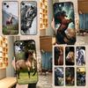 Чехол для телефона с лошадью для iPhone 11 12 13 14 15 16 Pro MAX 12 13 Mini X XR XS Max Plus Чехол Coque
