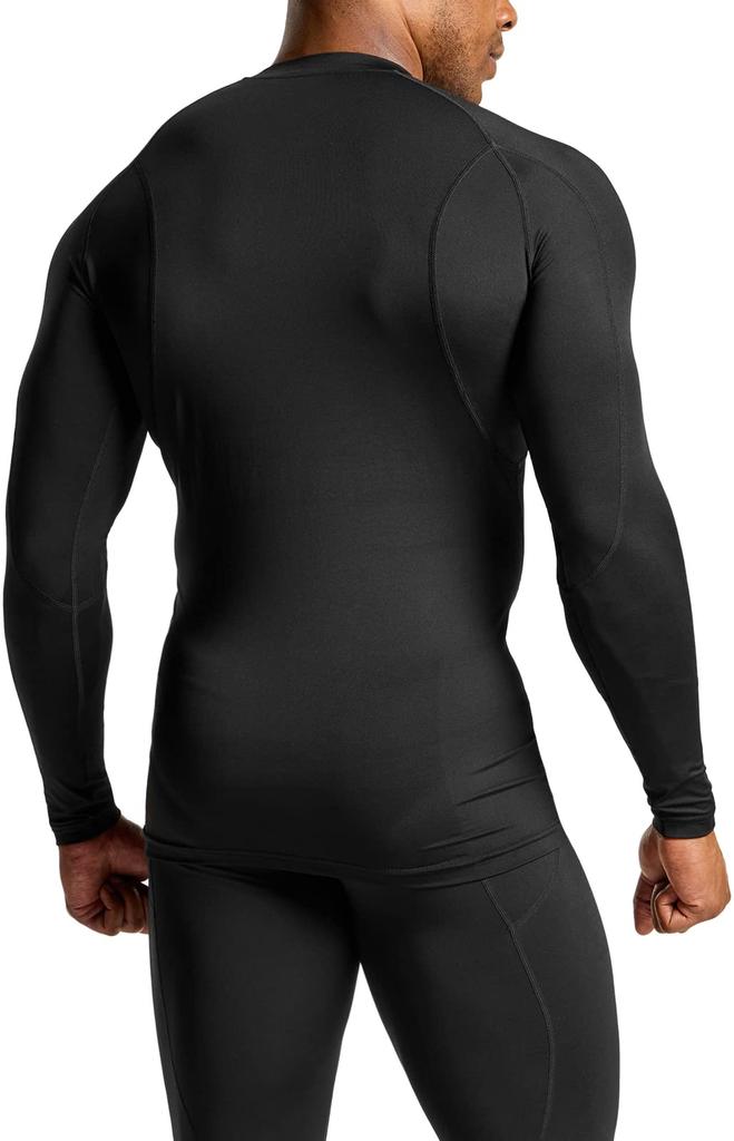 Tesla Long Sleeve Compression Shirt Perfect for and Also Suitable As a Base Layer or Product JPB Men's (UV Protection, Sweat-Wicking, Quick-Drying) -