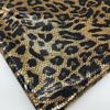 1 м Эластичная Ткань с Леопардовым Принтом и Бронзированием, Блестящая Золотая Ткань со Змеиной Текстурой, Спандекс Ткань для Шитья Одежды, Юбок, Платьев