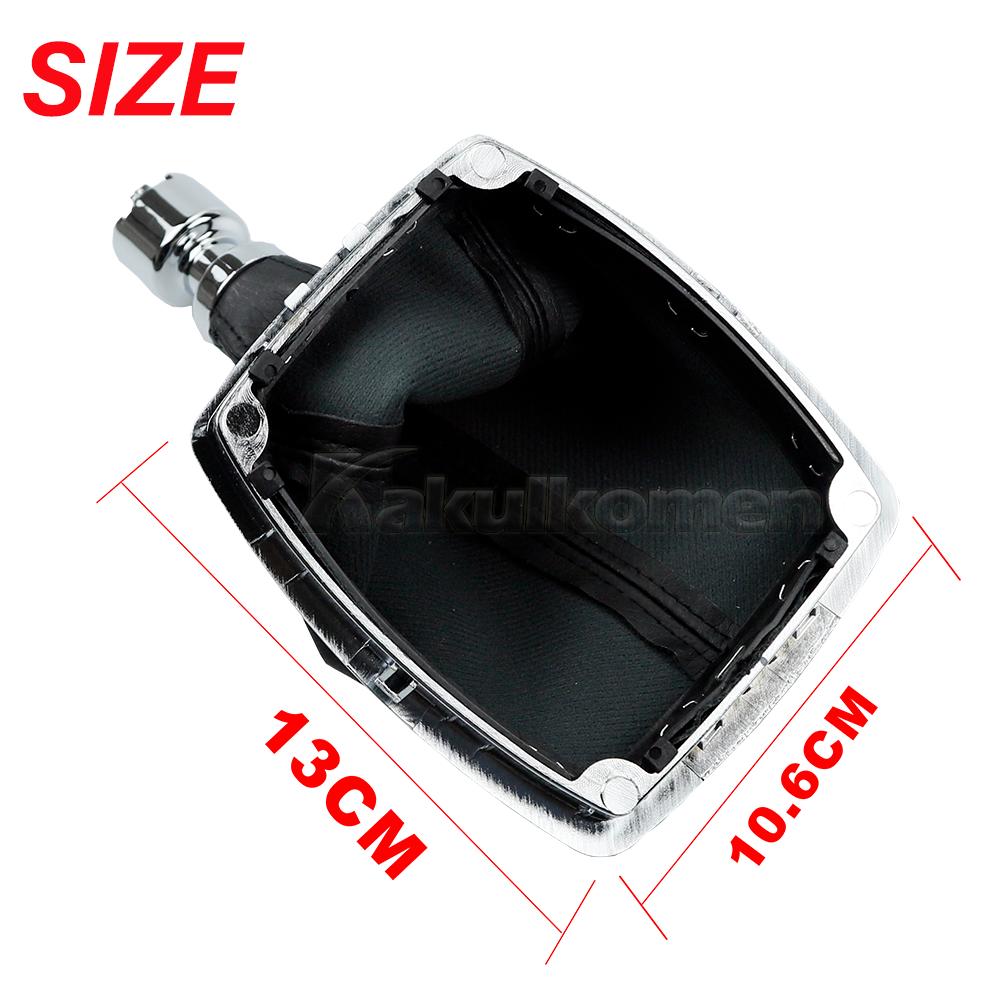 Car Shift Dust Cover For Ford Kuga I 08-12/C-Max 07-10 Manual Gearshift Lever Knob Gaiter Boot GB64637AA 1639784 8V4R-7P002-KB