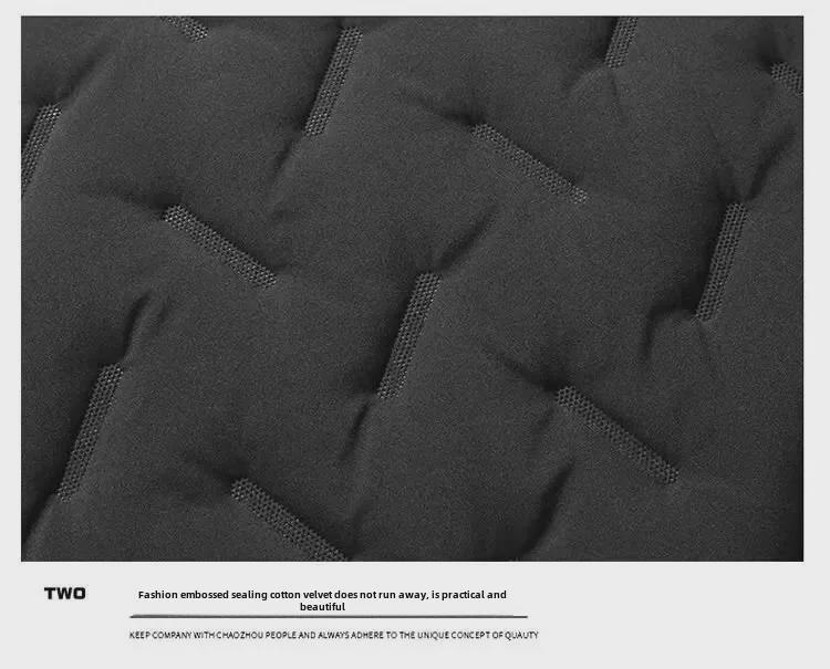 Men's Thick Lamb Fleece Winter Jacket for Middle-Aged Dads