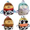 Disney Toy Story Buzz Lightyear Woody Backpack Cartoon Travel School Bag Student Large Capacity Storage Bag Holiday Gift for Boys and Girls