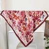 Silk Scarf Neck 70 Square Scarf New Printing Small Fresh Versatile Streamer Neck Protector Scarf Shawl