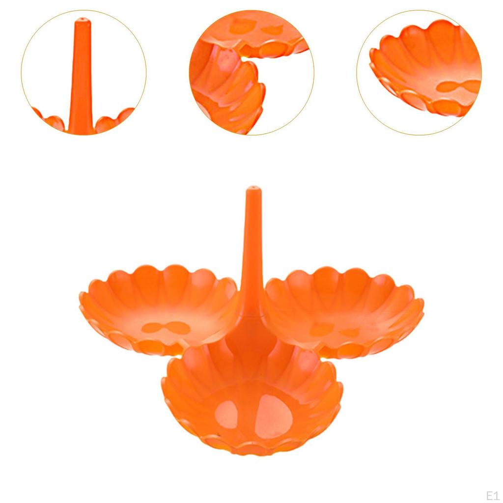 Настольная сервировочная чаша для фруктов и десертов, штабелируемая конструкция